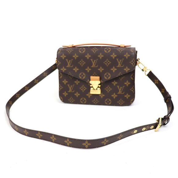 Louis Vuitton Pochette Metis MM Monogram Shoulder Bag - Picture 1 of 12